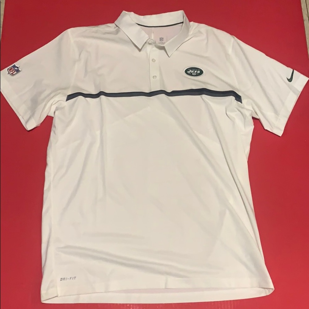 Pre-owned Nike Jets Polo Shirt